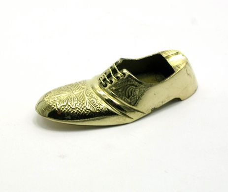 Попільничка туфля бронзова (9,5х3,5х2 см)(3"), K328263 - фото товару