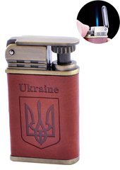 Зажигалка карманная Украина (Острое пламя) №4555-1, №4555-1 - фото товара