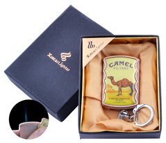 Запальничка-брелок в подарунковій коробці CAMEL (Гостре полум'я) №XB-8-2, №XB-8-2 - фото товару