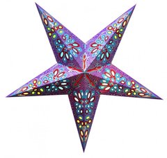 Светильник Звезда картонная 5 лучей PURPLE JULIE ZARI, K89050077O1137471902 - фото товара