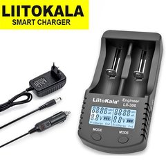 Зарядное устройство LiitoKala Lii-300, 2хAA/ AAA/ 26650/ 22650/ 18650/ 17670/ 18500/ 18350/ 17500/ 17335/, 9189 - фото товара