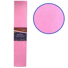 Креп-папір 55%, блідо-рожевий 50*200см, засн.20г/м2, заг. 31р/м2, K2745258OO55-8017KR - фото товару
