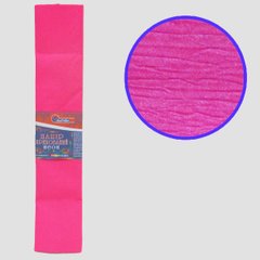 Креп-папір 30%, флуоресцентний рожевий 50*200см, осн.20г/м2, об'єм.26 г/м2, K2731519OO8094KRFL - фото товару