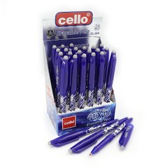 Ручка кулькова стираемая Cello "FriXo" 0,7мм, син., K2754399OO200-CL - фото товару