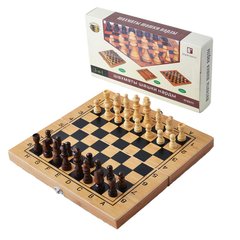 Ігровий набір 3в1 Нарди, Шахи, Шашки (29х29 см) B3015, B3015 - фото товару
