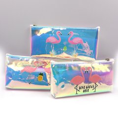Пенал 1від."Flamingo",PVC, 19*9*2,5 см, mix, 1шт/етикетка, K2744521OO2159P - фото товару