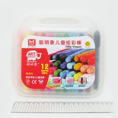 Гелевий крейда "Silky crayon" 12кол., K2734868OO12XC - фото товару