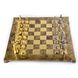 S19BRO шахи "Manopoulos", "Грецька міфологія", латунь, коричневі, 54х54см, 9,8 кг