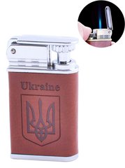 Зажигалка карманная Украина (Острое пламя) №4555-2, №4555-2 - фото товара