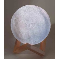Ночник "Луна" Led, сенсорный переключатель цветов(d-15 см) с, K332915 - фото товару