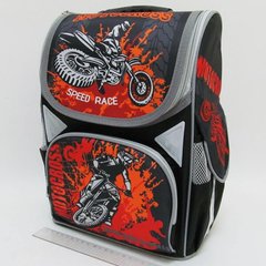 Рюкзак коробка "Motocross" 13,5'' 3 отд., ортопедический, светоотраж., K2732927OO1726-JO - фото товара