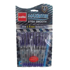 Ручка масляна "CL" Maxriter (фіолет) NEW + 1 ручка. (Синій блист.), K2735210OO727_B -vi - фото товару
