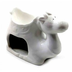Аромалампа керамічна "Верблюд" білий (9х10х6 см), K332867B - фото товару