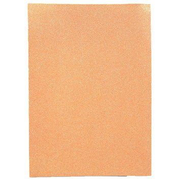 Фоамиран EVA 1.5&plusmn;0.1MM "Бледно-оранжевый" IRIDESCENT HQ A4 (21X29.7CM) 10PC/OPP, K2744809OO17I-7119 - фото товара