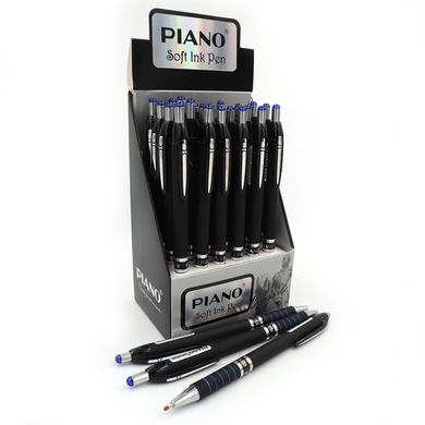 Ручка шариковая автомат. "Piano" син(PT), K2711421OO165PB_bl - фото товара