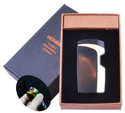 Електроімпульсна запальничка в подарунковій коробці Honest №HL-97-1, №HL-97-1 - фото товару