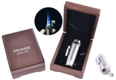 Запальничка подарункова в дерев'яній коробці PROMISE (Гостре полум'я) BN1001-2, BN1001-2 - фото товару