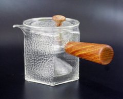Чайник со стеклянным ситом + деревянная ручка (500ml) термостекло, K89200080O1137475722 - фото товара
