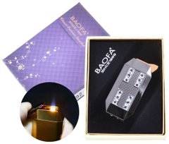 Запальничка подарункова Baofa (Турбо полум'я) №3892 Black, №3892 - фото товару