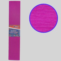 Креп-папір 35%, темно-рожевий 50*200см, засн.20г/м2, заг. 27г/м2, K2731500OO35-8005KR - фото товару