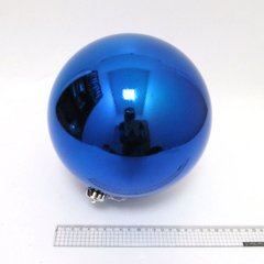 Ялинкова куля "Big blue" 20см, K2735001OO4824-20BL - фото товару