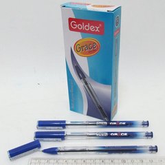 Ручка масляна Goldex Grace #913 Індія Blue 0,7 мм, K2730565OO913-bl - фото товару