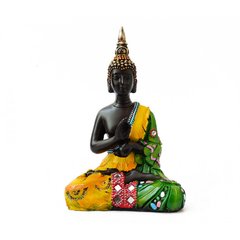 Будда Амогхасиддхи полистоун Желтый 11,5*7,5*18см., K89260157O1716566967 - фото товара