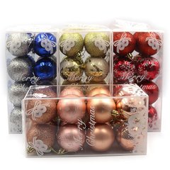 Набор шаров "Merry Christmas" 6см, 16шт., PVC, mix, 1шт/этик., K2747398OO6472_4 - фото товара