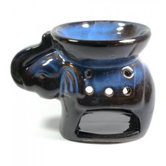 Аромалампи "Слон" синьо-чорний (9х11,5х8 см), K324552A - фото товару