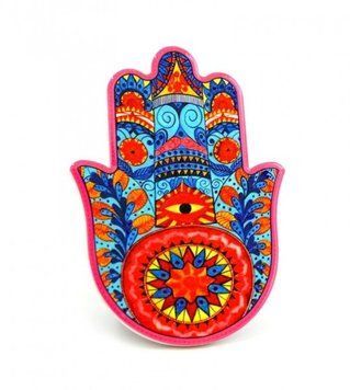 Хамса - рука Мириам керамическая настольная №9, K89320011O1252435045 - фото товара