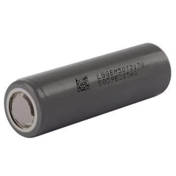 Акумулятор 21700, LG Li-ion, 5000 mAh, 3.7 V (INR21700 M50T) 7.2 A, ОРИГІНАЛ, 9376 - фото товару