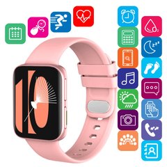 Smart Watch GT9, 43mm, голосовий виклик, pink, SL8336 - фото товару