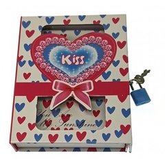 Блокнот із замком для дівчаток (2 ключі) (16,5х13х3 см), K334199 - фото товару