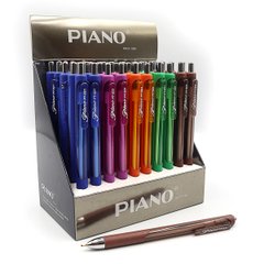 Ручка масло автомат "Piano" сін, mix, K2744316OO321-PT - фото товару