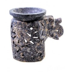 Аромалампа из мыльного камня "Слон" (9х10х7 см), K333954 - фото товара