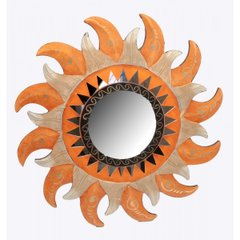 Дзеркало мозаїчне "Сонце" (d-50 cм) дзеркало 15см, K329631 - фото товару
