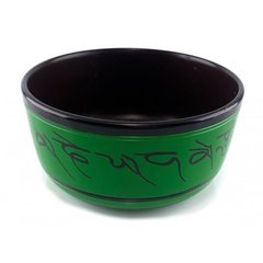 Чаша співоча темно зелена (d-15.5 см h-7,8 см), K332345B - фото товару