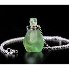 Бутылочка каменная для духов Зеленый флюорит, K89170205O1557471566 - фото товара
