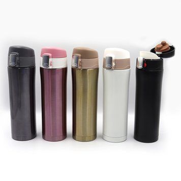 Бутылка-термос для воды "Classic" 500ml, двойн. стен.mix 1шт/этик, K2752780OO530-YW - фото товара