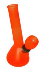 Бонг прямой малый, оранжевый, G3-5 - фото товара