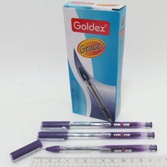 Ручка масляна Goldex Grace # 913 Індія Violet 0,7 мм, K2730569OO913-vio - фото товару