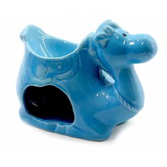 Аромалампа керамічна "Верблюд" синій (9х10х6 см), K332867A - фото товару