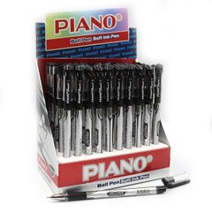 Ручка масло "Piano" "Classic " черн, 50шт/уп, K2712023OO195_50_bl - фото товара