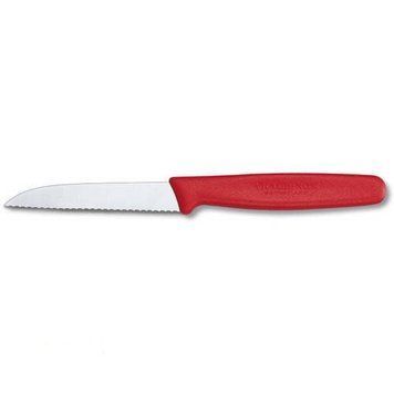 Кухонний ніж Victorinox 5.0431 8см, серрейтор червоний, 5.0431 - фото товару
