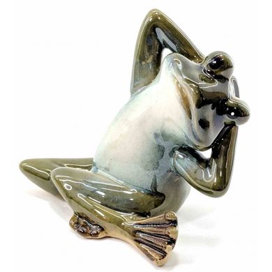 Лягушка керамическая " Йога" (12х11х6 см)C, K324609C - фото товара