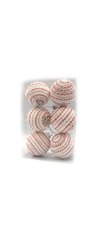 Набор шаров "Полосы" D6см 6шт PVC 1шт/этик., K2752255OO6527-P1337 - фото товара
