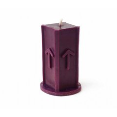 Свічка рунічна Тейваз фіолетова, K89060422O1503731410 - фото товару