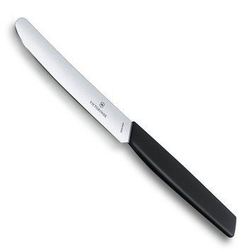 Кухонний ніж "Victorinox" Swiss Modern Table лезо 11см з чорн. ручкою, 6.9003.11 - фото товару
