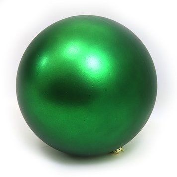 Великий ялинкова куля мат. "GREEN '20см, 1шт/етик., K2742265OO0980-20MGR - фото товару