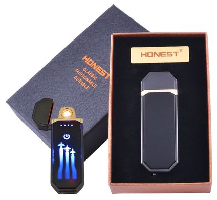 USB запальничка в подарунковій коробці HONEST (Спіраль розжарювання) №HL-98-2, №HL-98-2 - фото товару